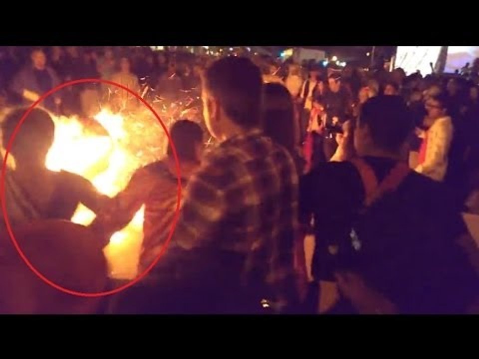Man on fire: West Hollywood Halloween Carnaval burn victim dies