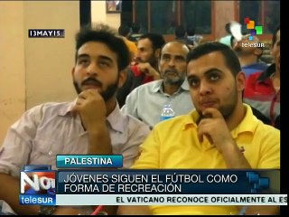 Jóvenes gazatíes carecen de opciones de esparcimiento