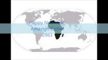 2963 Happy New Year Amazigh Republic Gibraltar Ceuta Tangier Rif Melilla Ameknas Tamazgha Africa
