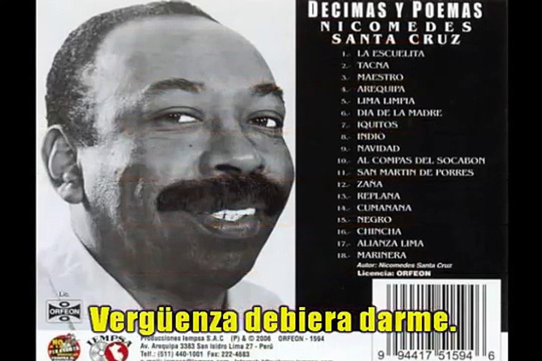 Nicomedes Santa Cruz - Día la madre