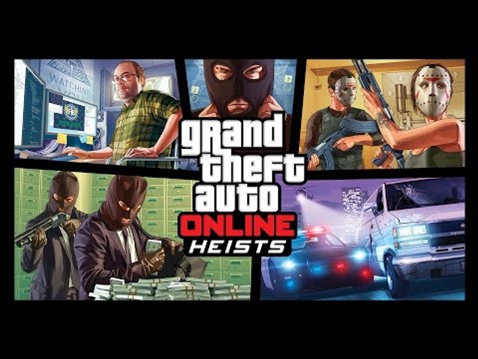 Grand Theft Auto Online: Heists Gameplay Trailer & New Info 1080p HD