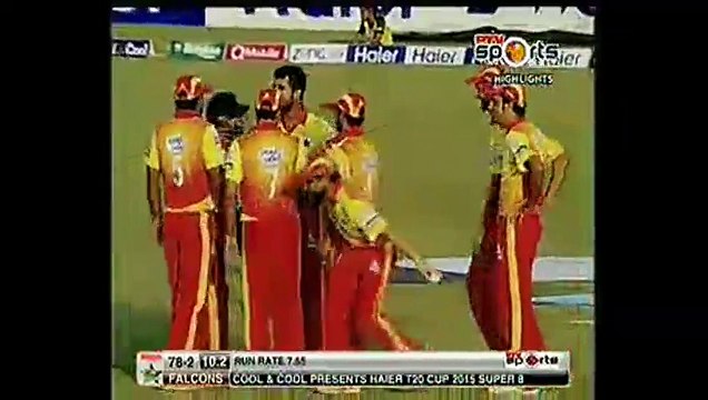 Highlights - Abbottabad Falcons v Peshawar Panthers at Faisalabad, May 13, 2015 Super8 T20 Cup