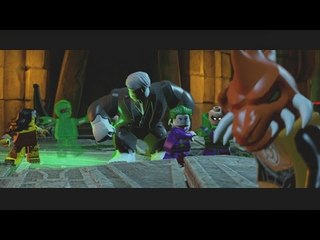 LEGO Batman 3: Beyond Gotham - Larfleeze Boss Battle Gameplay [1080p HD]