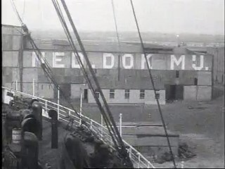 Bezoek aan Nederlandse Dokmaatschappij - 10 april 1924