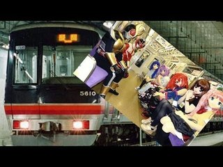 コスプレイヤー　地下鉄を占拠