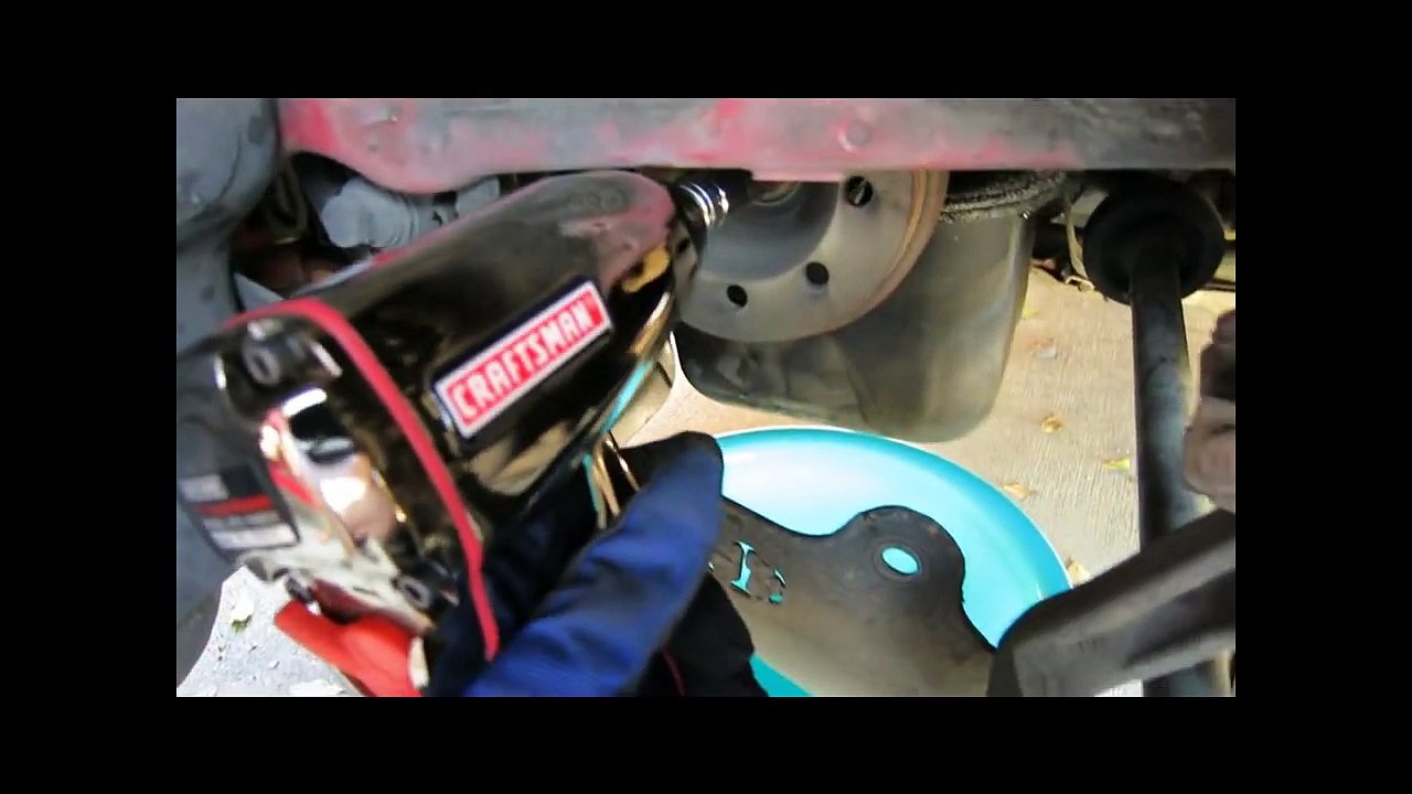 Impact Wrench Comparison Removing crank pulley bolt from a Honda