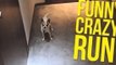 Cute Chihuahua Pancho Chases Through Corridors