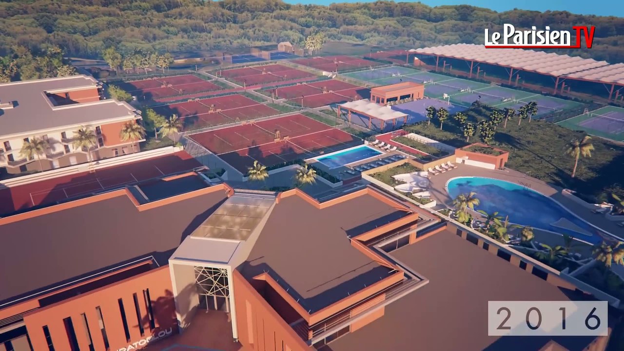 Tennis :  la prestigieuse académie Mouratoglou à Sophia-Antipolis