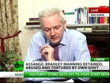 Julian Assange addresses the United Nations