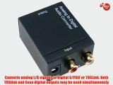 SANOXY® Analog to Digital Audio Converter Adapter