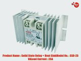 Solid State Relay SSR Voltage Resistance Regulator 25A 24-380V AC 500K Ohm 1/4W