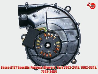 Fasco A137 Specific Purpose Blowers York 7062-2442 7062-3342 7062-3484