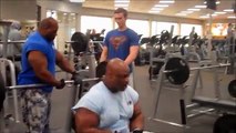 Ronnie coleman Chest Workout