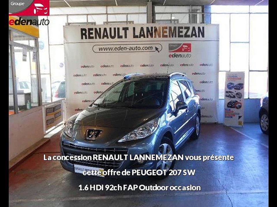 Annonce PEUGEOT 207 SW 1.6 HDi 92ch FAP Outdoor