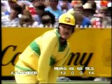 Allan Border CLASSIC SIX off Viv Richards MCG 1984 85