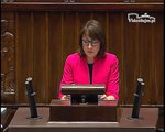 Poseł Bożena Kamińska - Wystąpienie z dnia 13 maja 2015 roku.