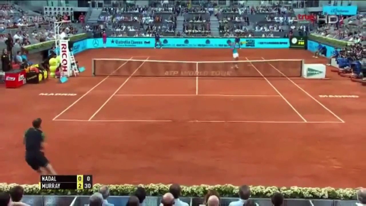 Rafael Nadal vs Andy Murray Highlights - Madrid...