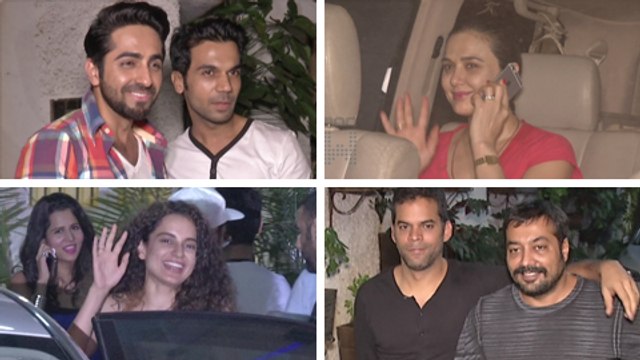 Kangana Ranaut, Preity Zinta, Ayushmann Khurrana | Bombay Velvet Screening