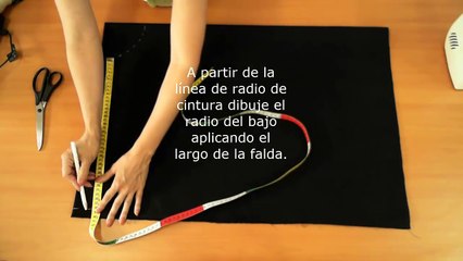 Falda Circular Plato