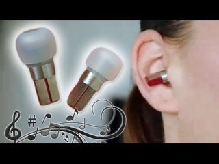 Wireless MP3 earbuds player controlled by clicking your teeth