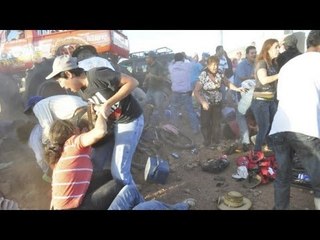 Mexico monster truck ploughs into crowd killing eight