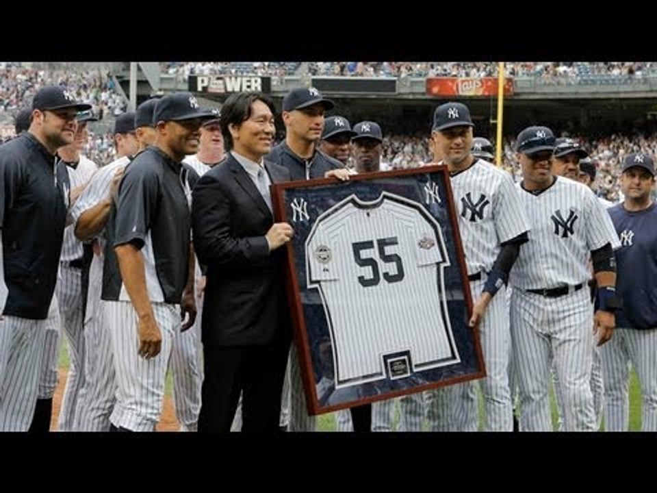 松井　ＮＹで引退セレモニー