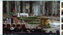 Pope Francis Worships Lucifer at Easter Mass