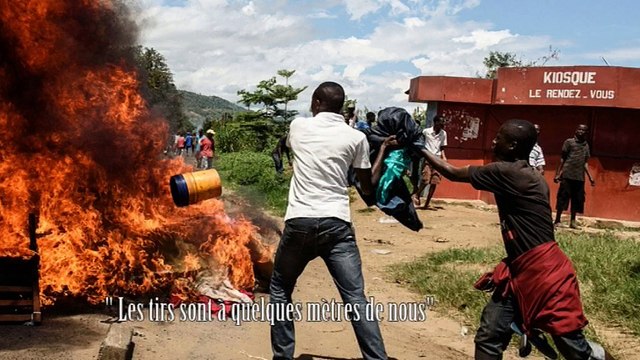 Burundi : Les tirs sont à quelques mètres de nous