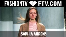 Sophia Ahrens Model Talks FW 15/16 | New York Fashion Week NYFW | FashionTV