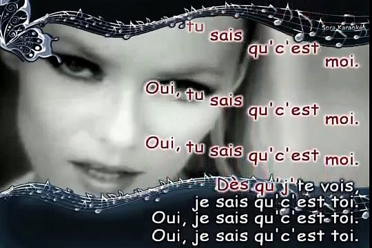 Karaoké Vanessa Paradis - Dès que j'te vois