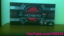 XFX Radeon HD 6870 Unboxing