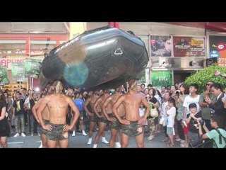 台湾エリート部隊　公開訓練