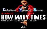 DJ Khaled - How Many Times (Feat. Chris Brown, Lil Wayne & Big Sean) 2015