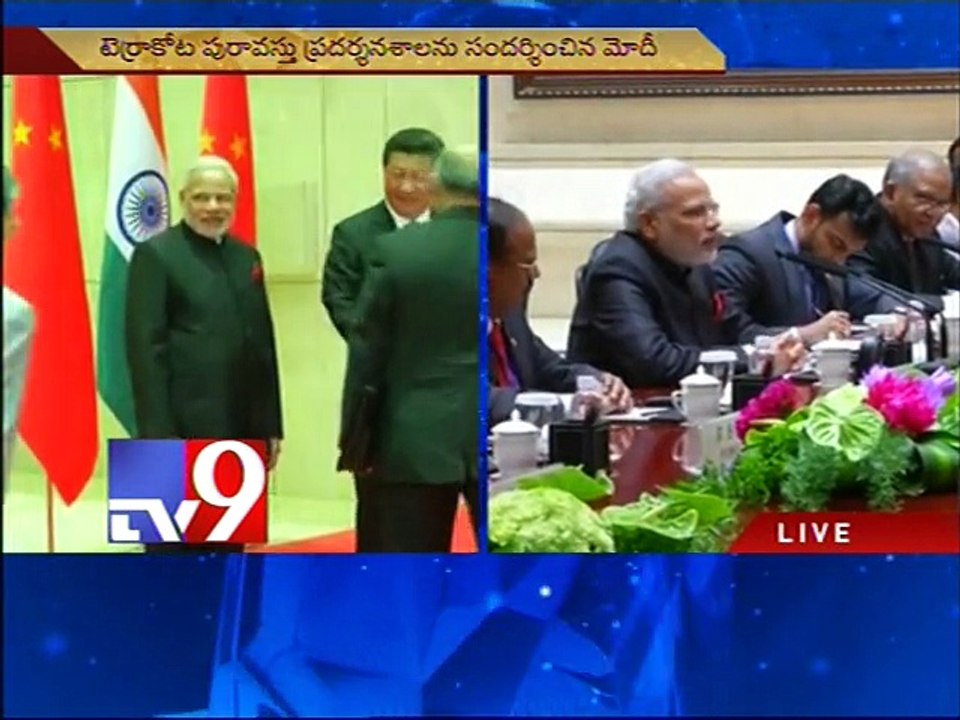 PM Modi meets Chinese President Xi Jinping