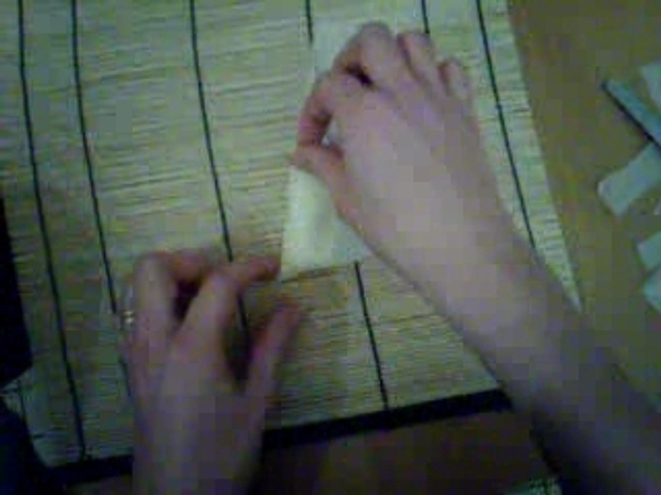 Pliage samoussa au fromage