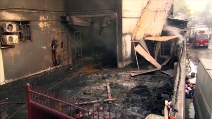 Plus de 70 morts dans l'incendie d'une fabrique de chaussures aux Philippines