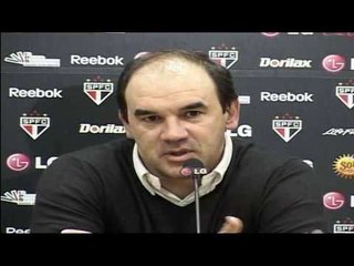 [Coletiva] Parte 1 - São Paulo 2 x 1 Gremio - Téc. Ricardo Gomes - 30-07-09