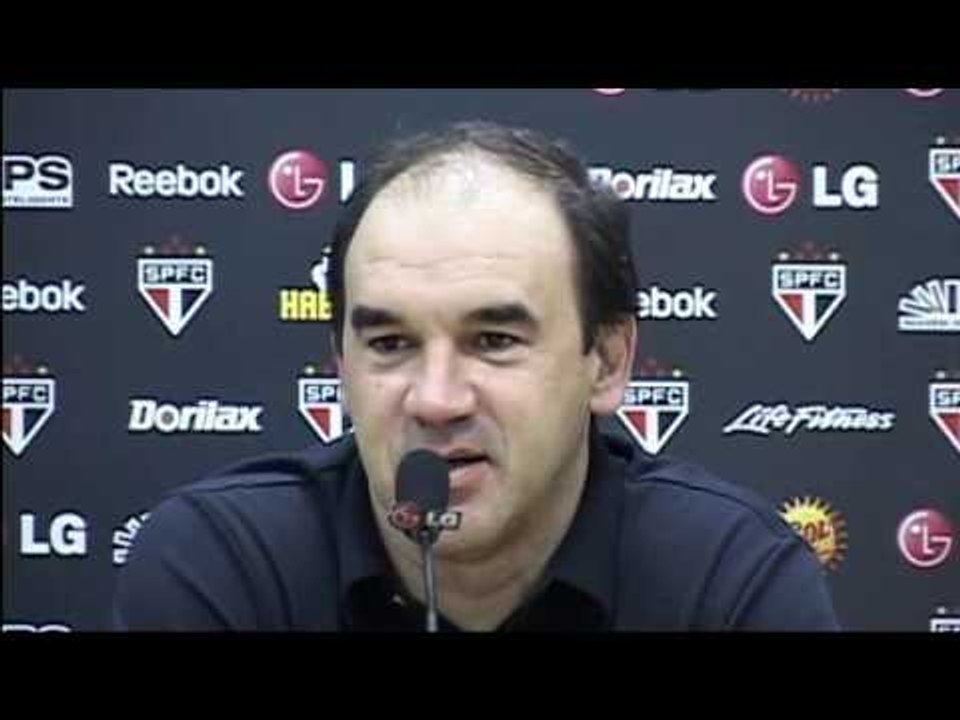 [Coletiva] Parte 1 - São Paulo 3 x 1 Botafogo - Téc. Ricardo Gomes - 05-08-09