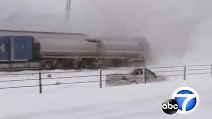 Amerika'da Meydana Gelen 200 Araçlık Zincirleme Kaza