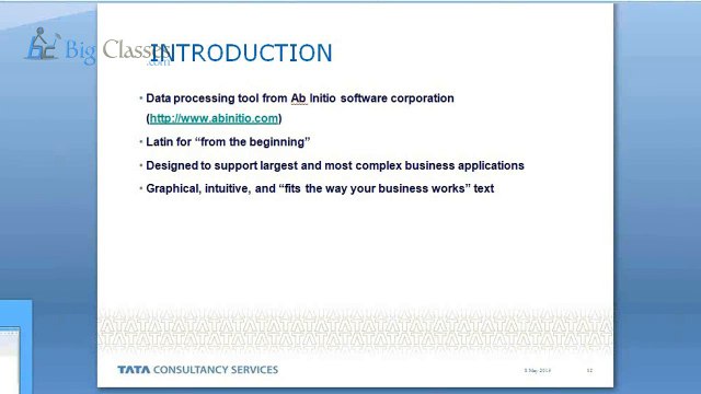 Ab Initio Online Training | Ab Initio Video Tutorials
