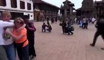 Nepal Earthquake- The moment the temples collapsed