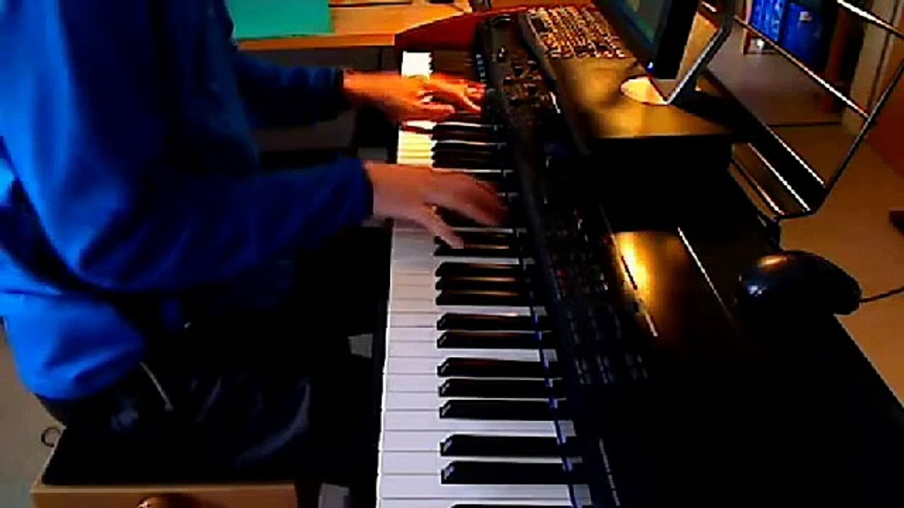 Aiden Anthony Andrews  plays at home  new piano pieces  (Mists of Edbrook- Minuet  -Only the Beginning-Send in the Clown