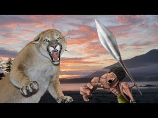 Man kills cougar with spear on British Columbia's Flores Island