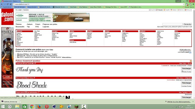 (TUTO) Comment installer une police d'écriture