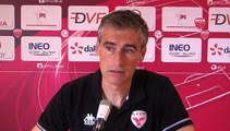 Conférence de presse d'Olivier Dall'Oglio avant Tours-DFCO