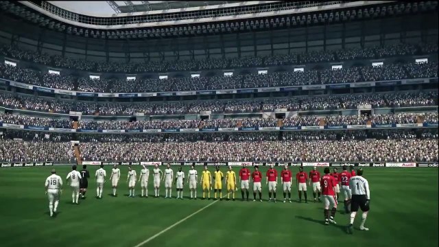 PES 2010 - Real Madrid vs Man Utd Highlights