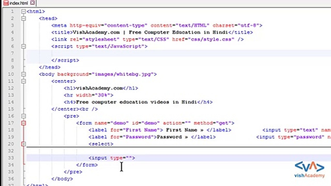 File upload field in HTML forms in Hindi