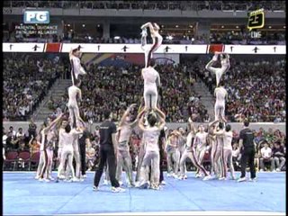 UP cheerdancers shave heads for 3-peat bid