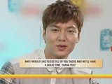 Why Lee Min Ho loves Pinoy fans