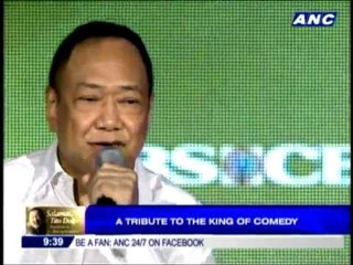 Basil sings 'Lift Up Your Hands' at Dolphy tribute